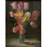 William Arthur Chase (British 1878-1944): Still Life of Tulips