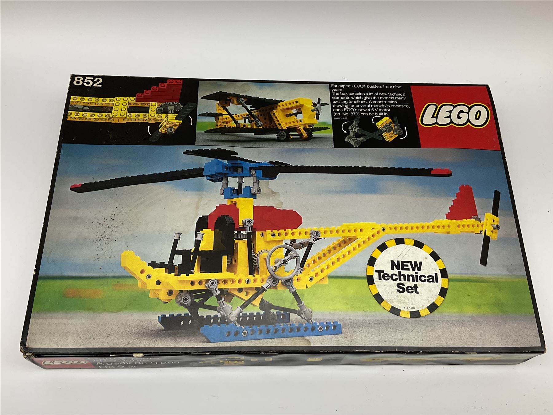 Lego - Technical set 852 for a helicopter - Image 2 of 4
