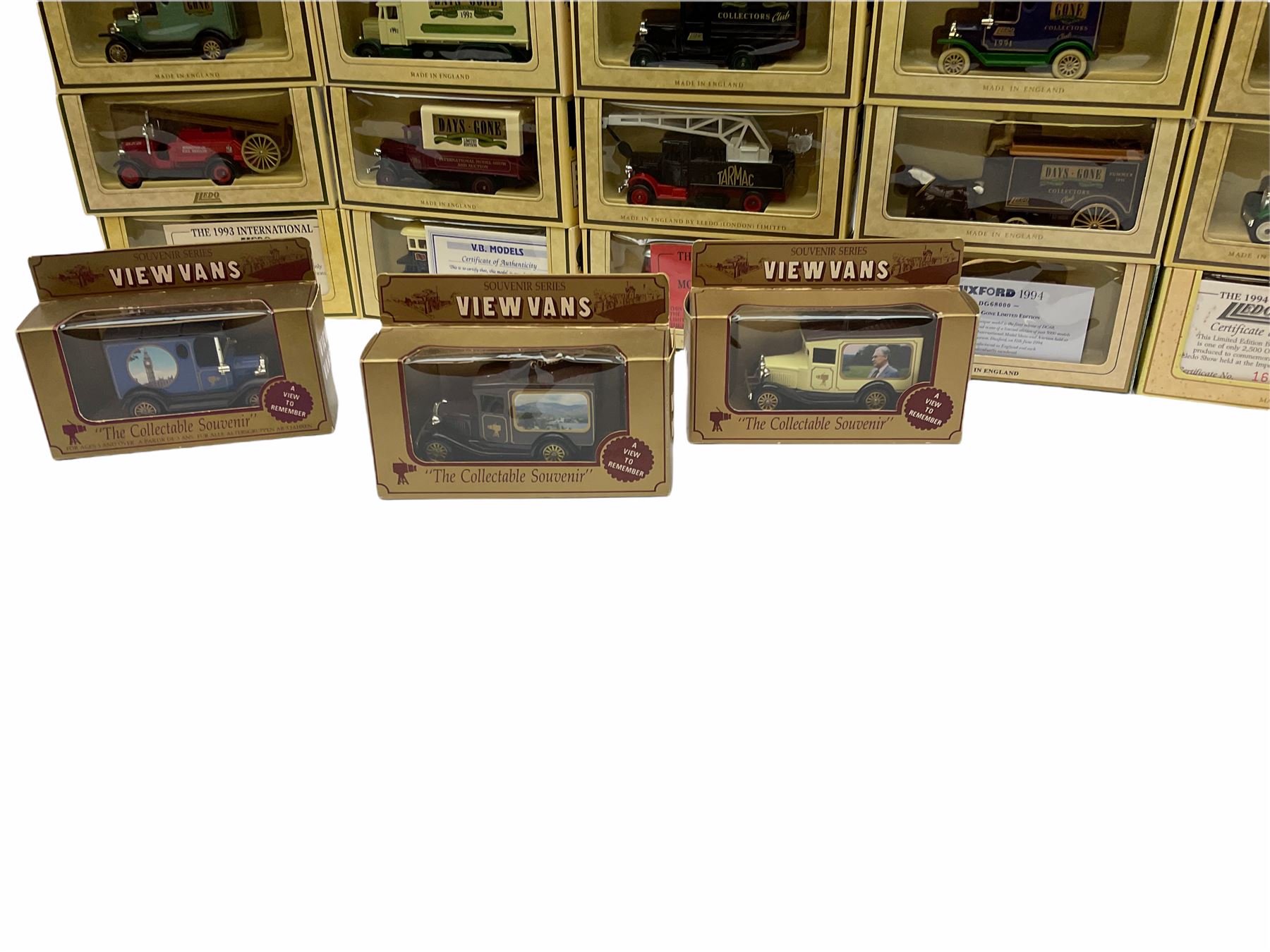 Thirty-eight modern die-cast promotional and advertising models by Lledo including View Vans and Sou - Image 2 of 6