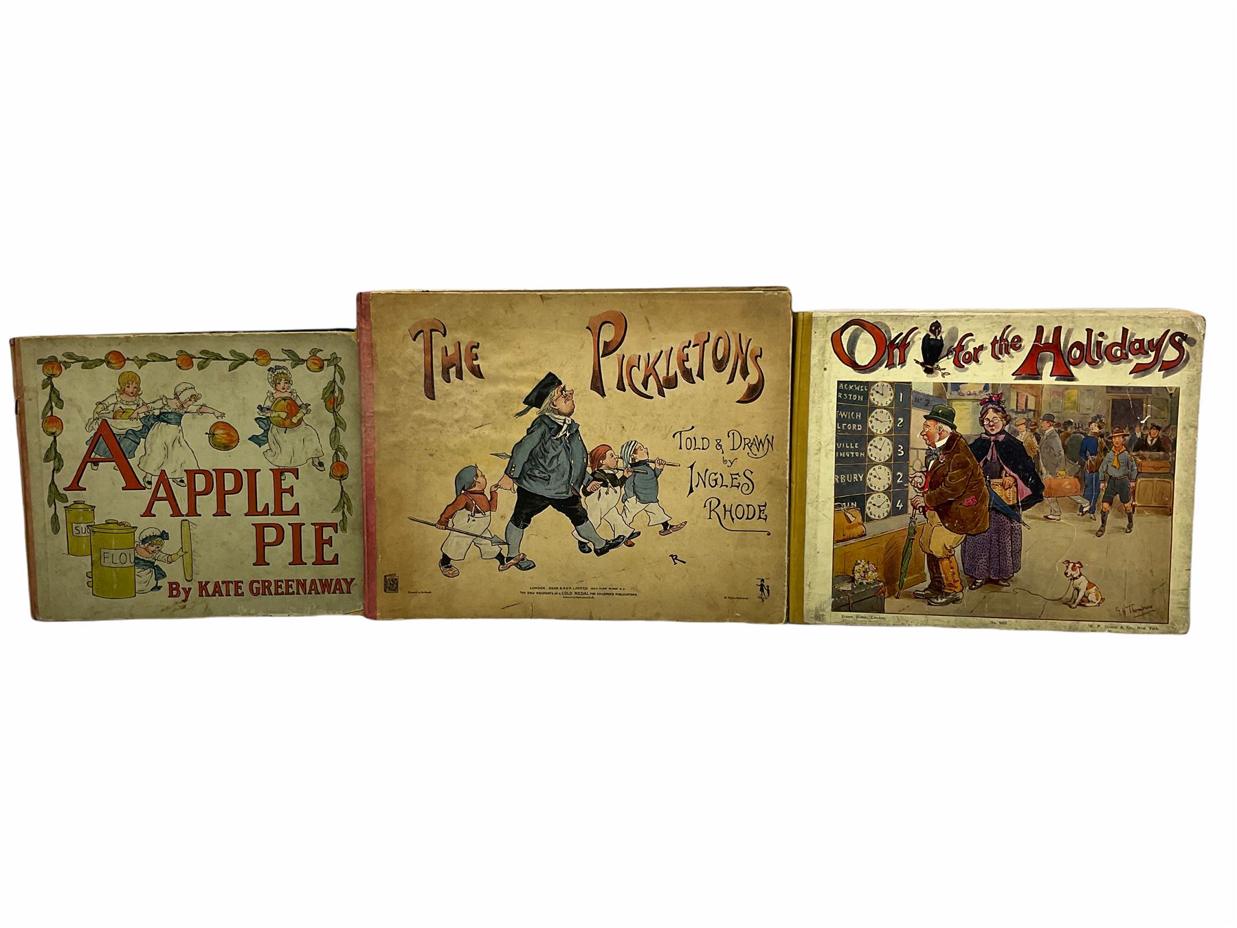 Ten Victorian and later illustrated children's books including A Apple Pie by Kate Greenaway - Image 6 of 10