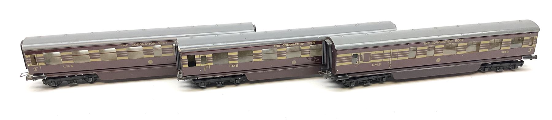 Trix Twin - three-rail Coronation Class LMS 4-6-2 locomotive 'Coronation' No.6220 with tender in ass - Image 5 of 6