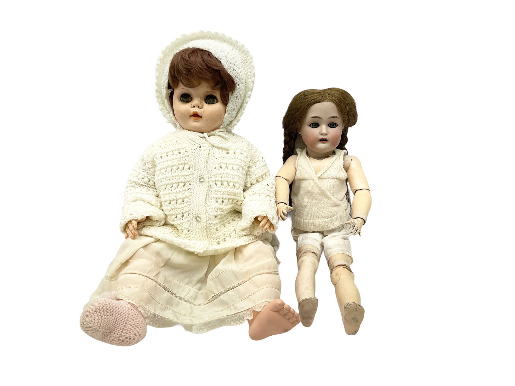 Simon & Halbig for Kammer & Reinhardt bisque head doll with applied hair - Image 2 of 11