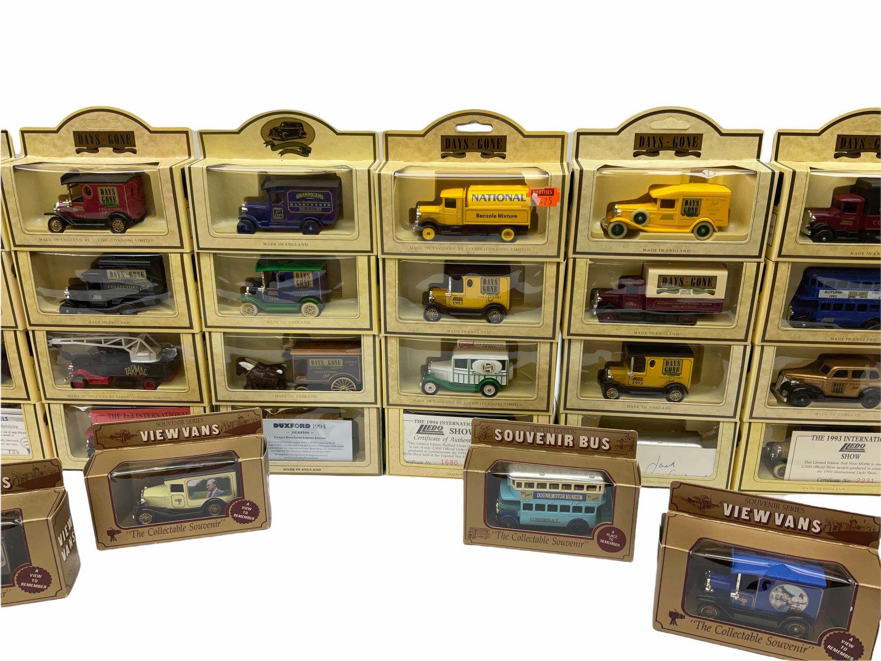 Thirty-eight modern die-cast promotional and advertising models by Lledo including View Vans and Sou - Image 4 of 6