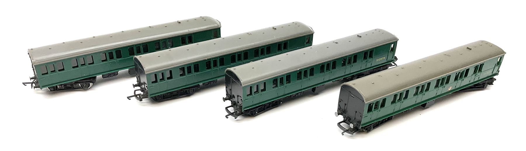 Tri-ang '00' gauge - two Class 4-Sub EMU two-car sets S1057S/S1052S; Steeple Cab Electric 0-4-0 loco - Image 2 of 7