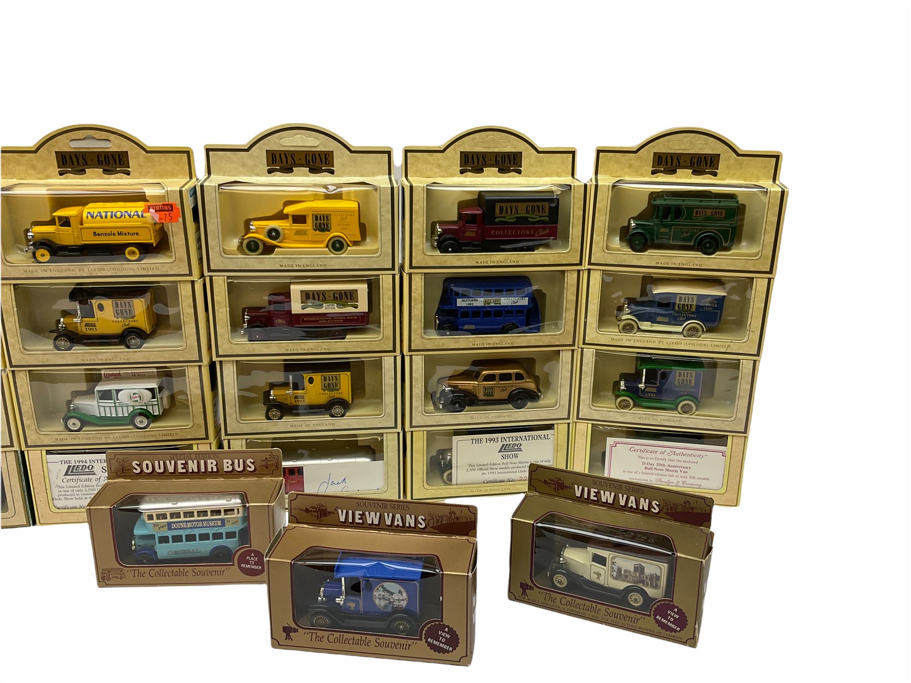 Thirty-eight modern die-cast promotional and advertising models by Lledo including View Vans and Sou - Image 5 of 6