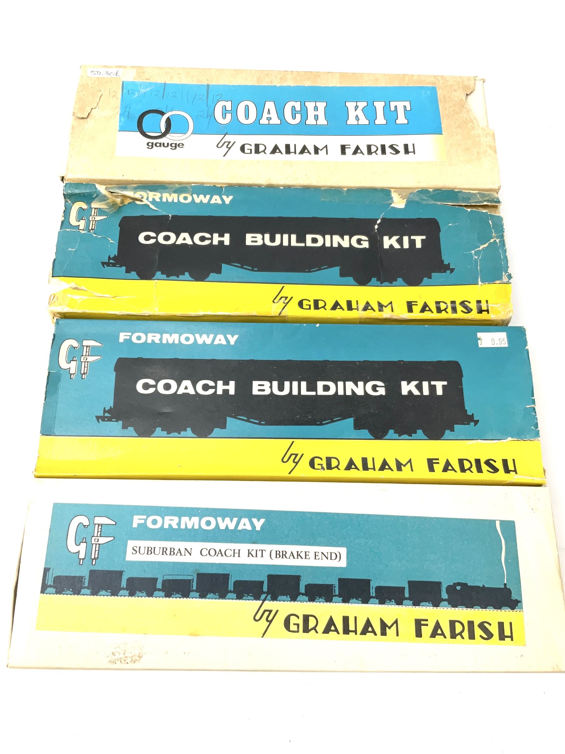 Graham Farish '00' gauge - five Graham Farish/Formoway Coach Building Kits - Image 4 of 5