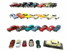 Various Makers - twenty-eight unboxed predominantly modern die-cast models by Schuco