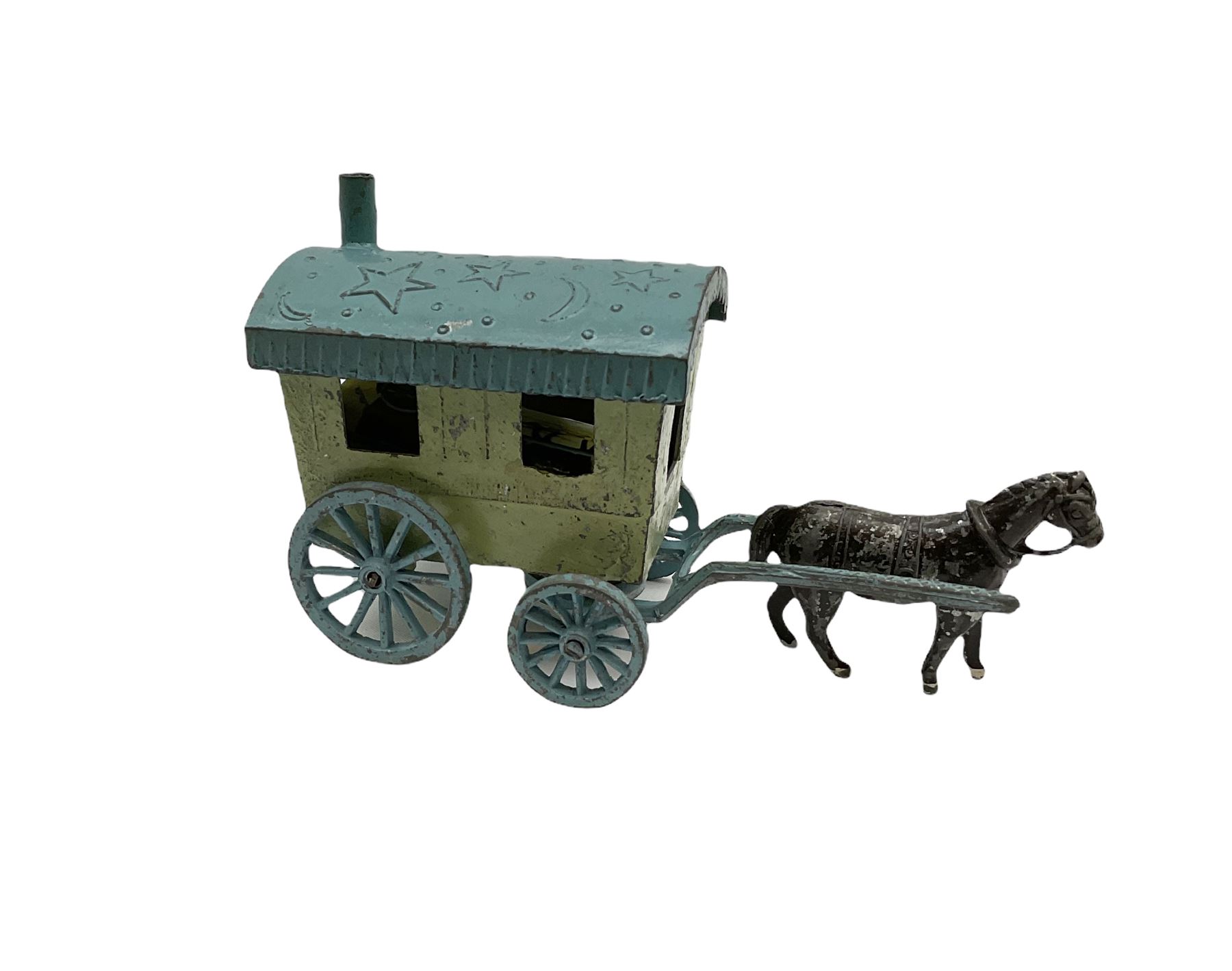 Selco Services gypsy caravan with horse - Image 6 of 7