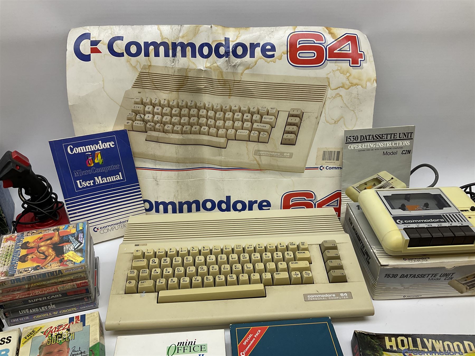 Commodore 64 games computer with boxed 1530 Datassette Unit Model C2N - Image 8 of 8