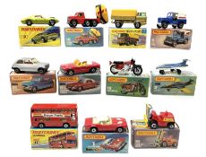 Matchbox/Superfast - eleven '1-75' series models comprising 1e Mercedes Truck