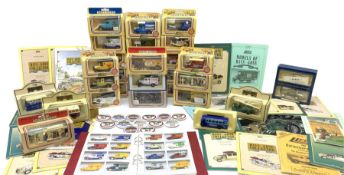 Thirty modern die-cast promotional and advertising models by Lledo; all boxed; together with quantit