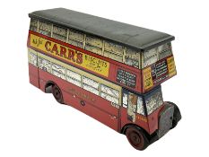 Chad Valley Carr�s Table Water Biscuits London Transport STL446 double decker bus biscuit tin