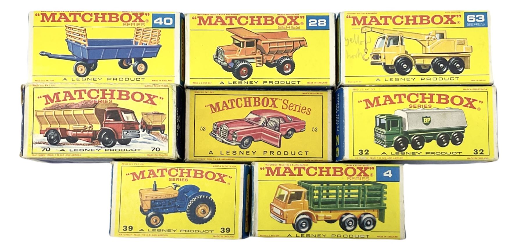 Matchbox - eight '1-75' series models comprising 4d Stake Truck - Image 2 of 8