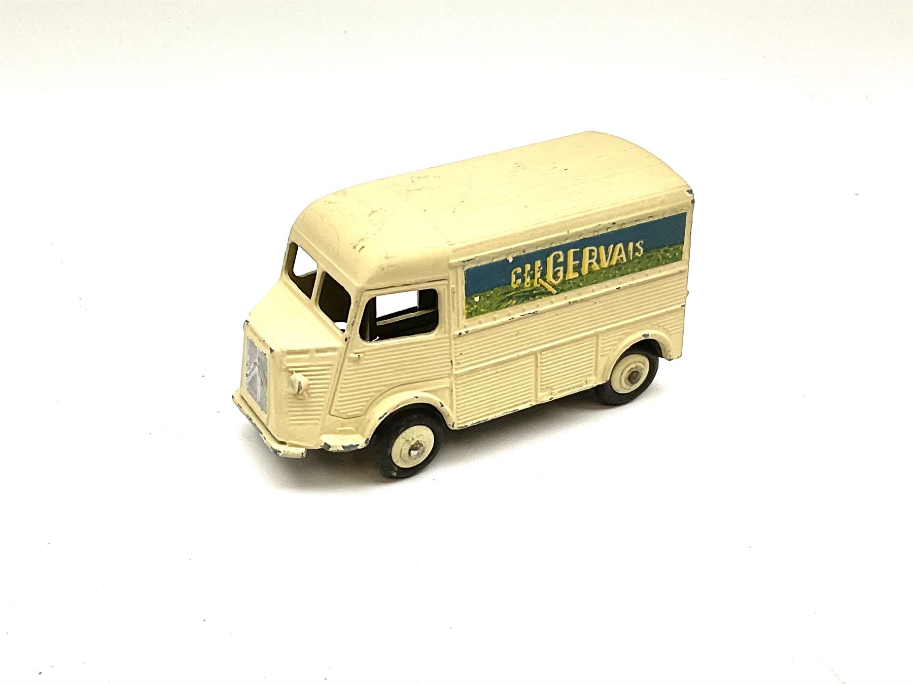 Dinky - four unboxed and playworn die-cast commercial vehicles comprising early Type 2 Petrol Tank W - Image 3 of 7