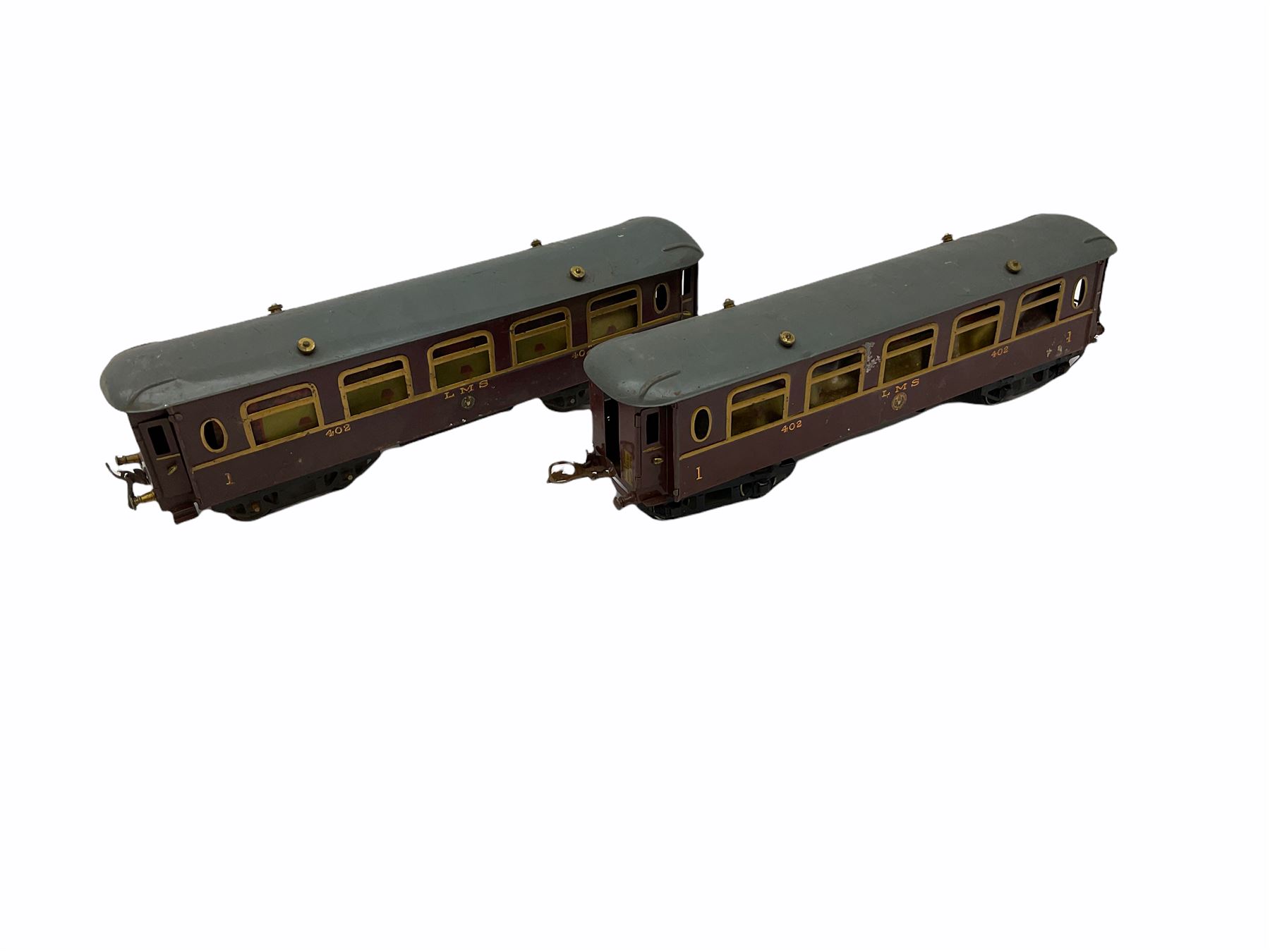 Hornby '0' gauge - three-rail electric No.3 LMS 4-4-2 locomotive 'Royal Scot' No.6100 with tender fo - Image 4 of 7