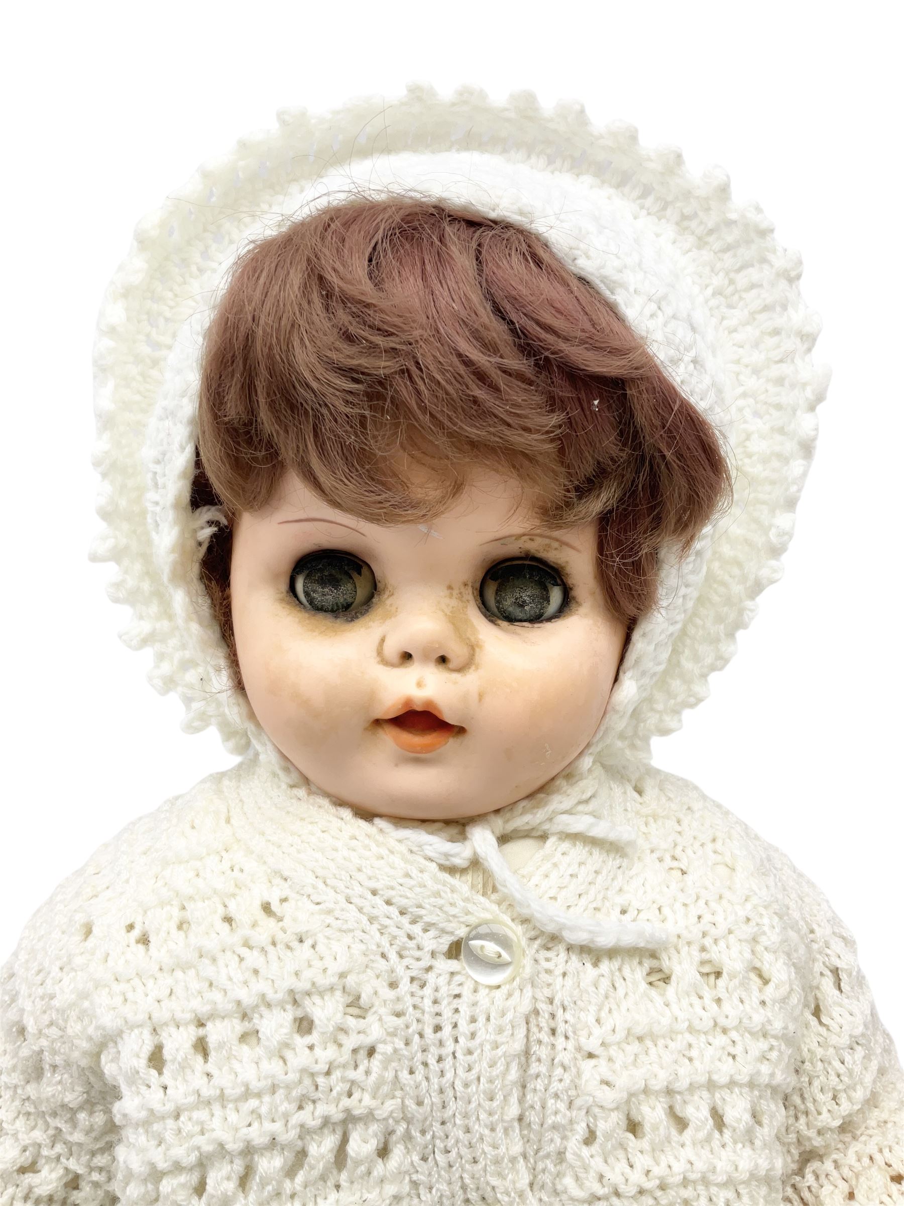 Simon & Halbig for Kammer & Reinhardt bisque head doll with applied hair - Image 4 of 11
