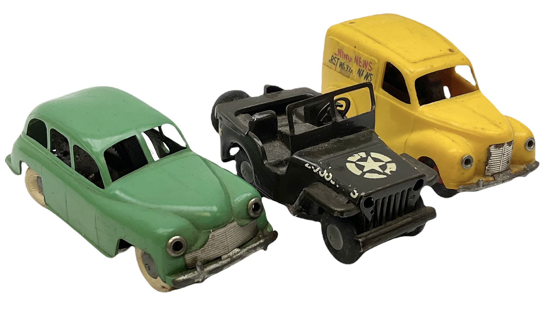 Eight Tri-ang Minic tin-plate/plastic clockwork vehicles comprising Tipper Lorry - Image 7 of 7