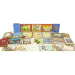 Twenty-seven illustrated children's books including English Fairy Tales and J.M. Barrie's Peter Pan