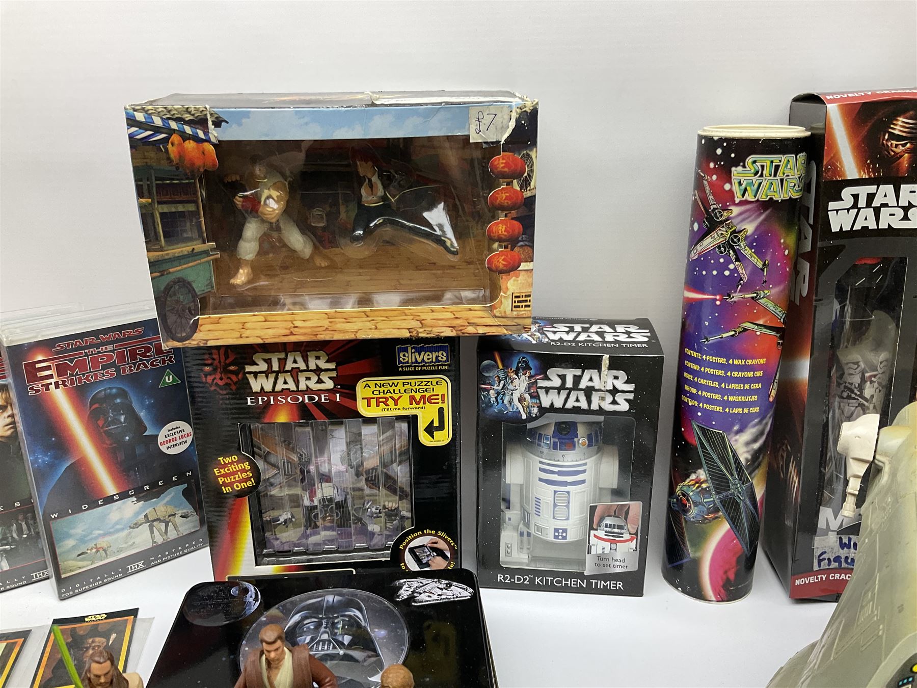Star Wars - Boba Fett's Slave 1; various loose first period and later figures; Death Star Escape; KF - Image 4 of 12