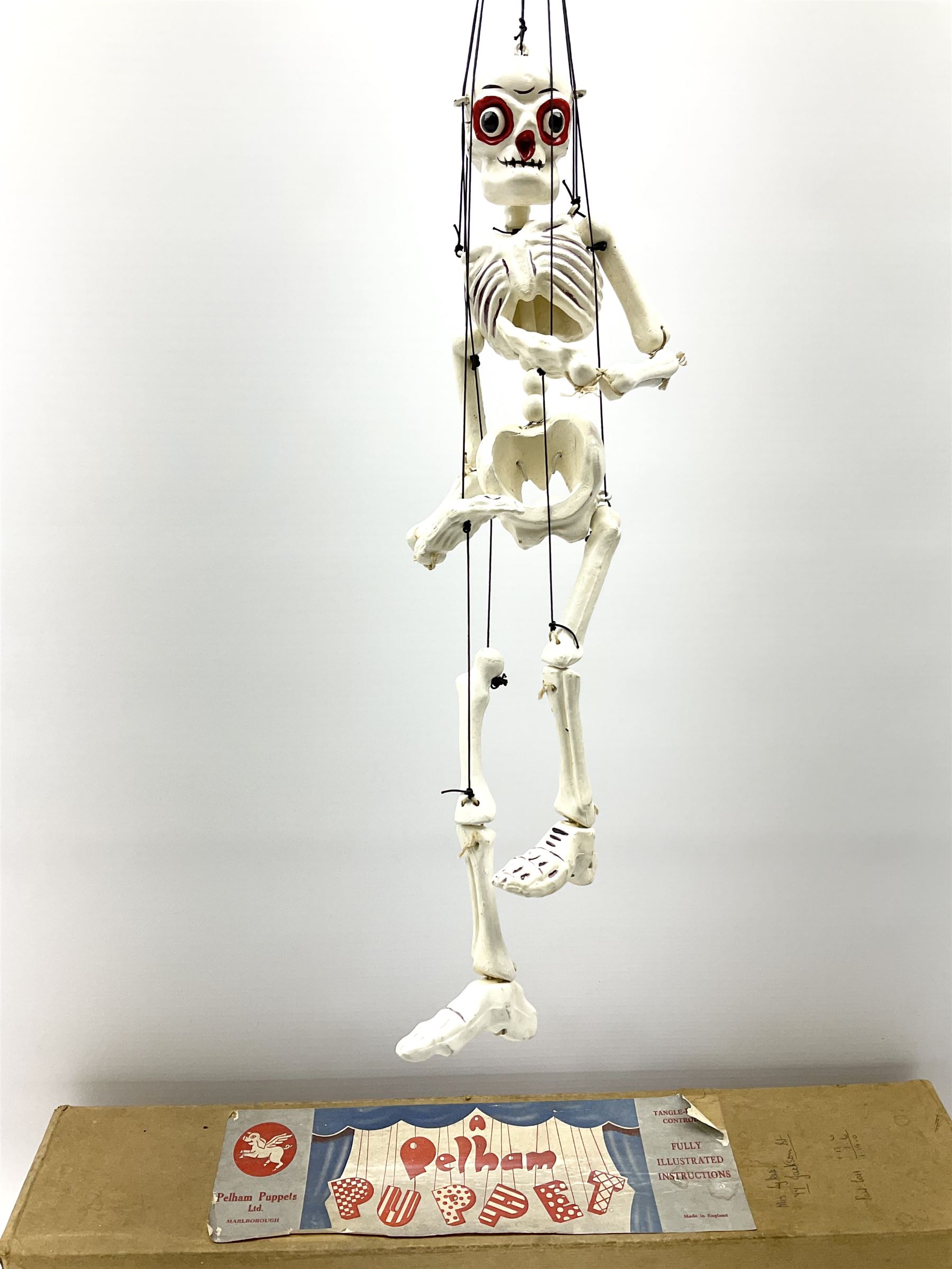 1960's Pelham Puppet - large size skeleton - Image 2 of 3