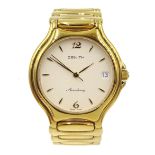 Zenith Academy gold-plated and stainless steel quartz wristwatch