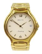 Zenith Academy gold-plated and stainless steel quartz wristwatch