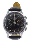 Sekonda USSR chronograph stainless steel wristwatch