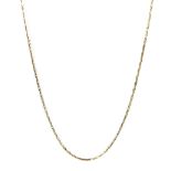 Gold chain necklace stamped 14K
