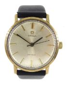 Omega De Ville 9ct gold gentleman's manual wind wristwatch