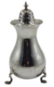 Edwardian silver sugar castor by Pearce & Son