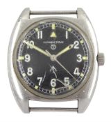 Hamilton British Military RAF pilots stainless steel wristwatch