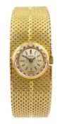 Longines 18ct gold ladies manual wind wristwatch