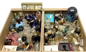 Mostly vintage perfume bottles and atomisers to include Chanel