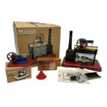 Mamod SP2 stationary steam engine in original box