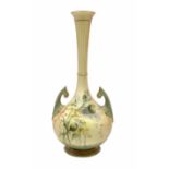 Royal Worcester blush ivory vase