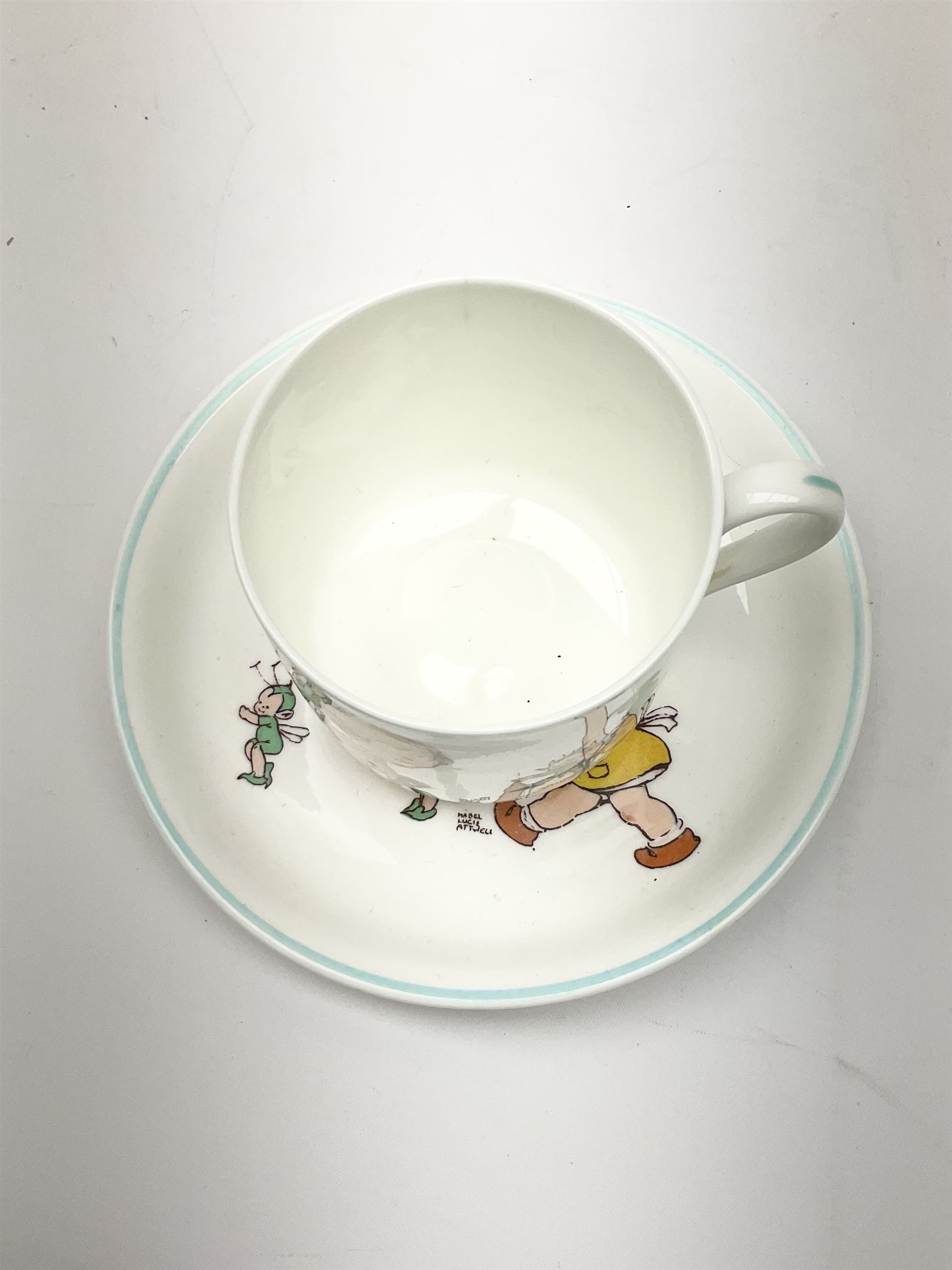 Shelley Boo Boo three piece tea set designed by Mabel Lucie Attwell - Image 10 of 14