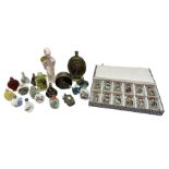 Oriental scent and snuff bottles