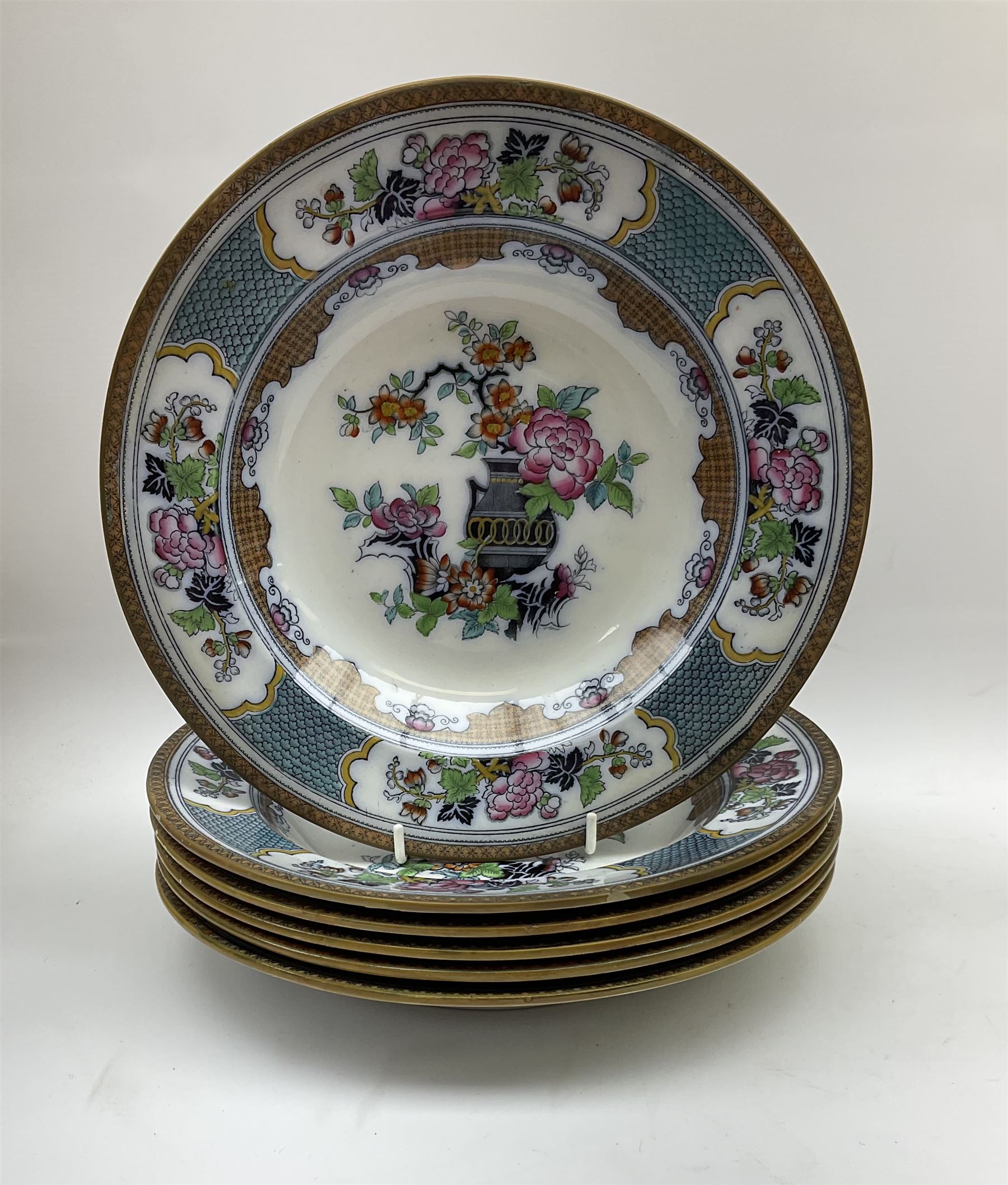 Victorian Turner & Tomkinson peel pattern ironstone dinner wares - Image 4 of 16