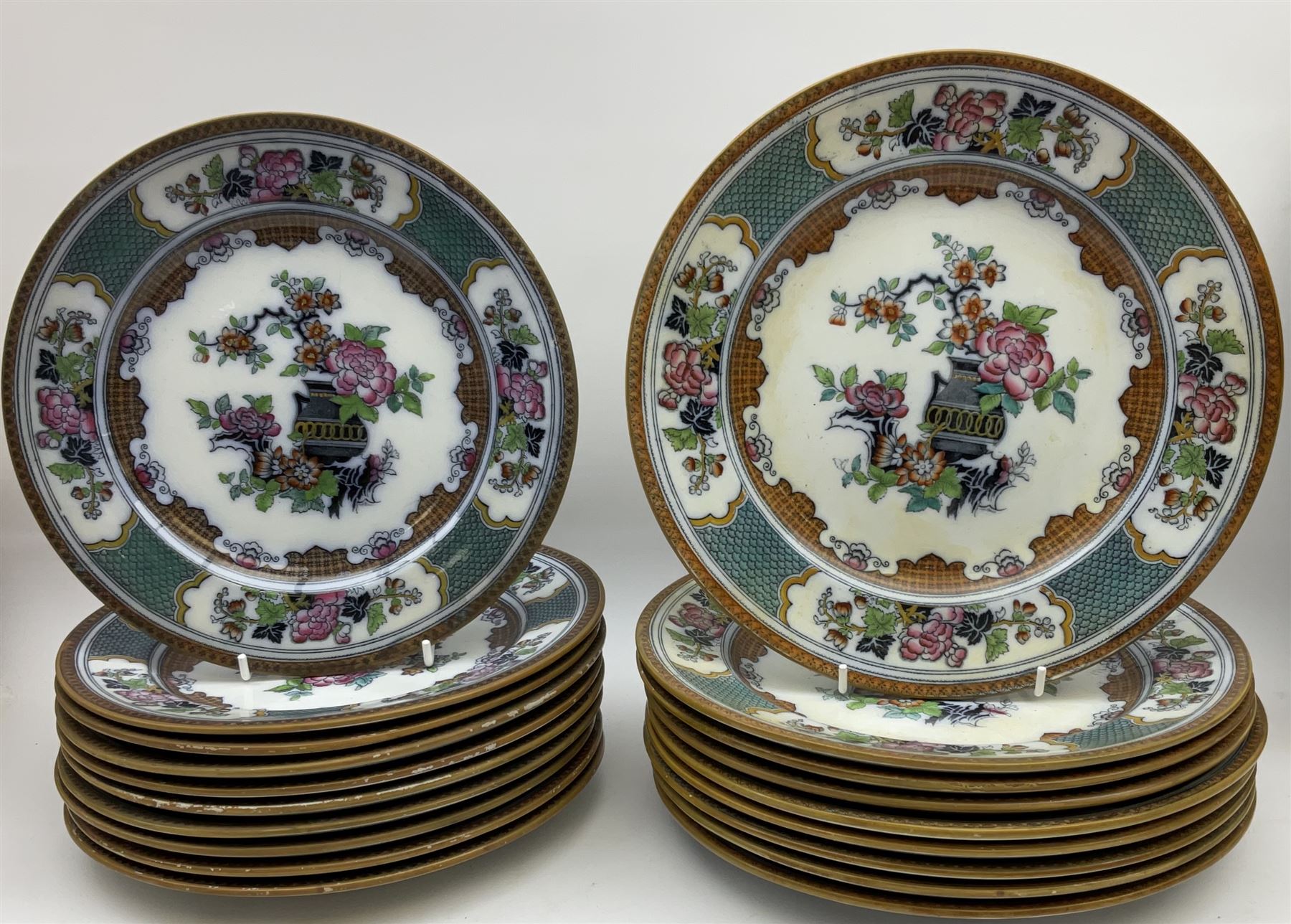 Victorian Turner & Tomkinson peel pattern ironstone dinner wares - Image 8 of 16