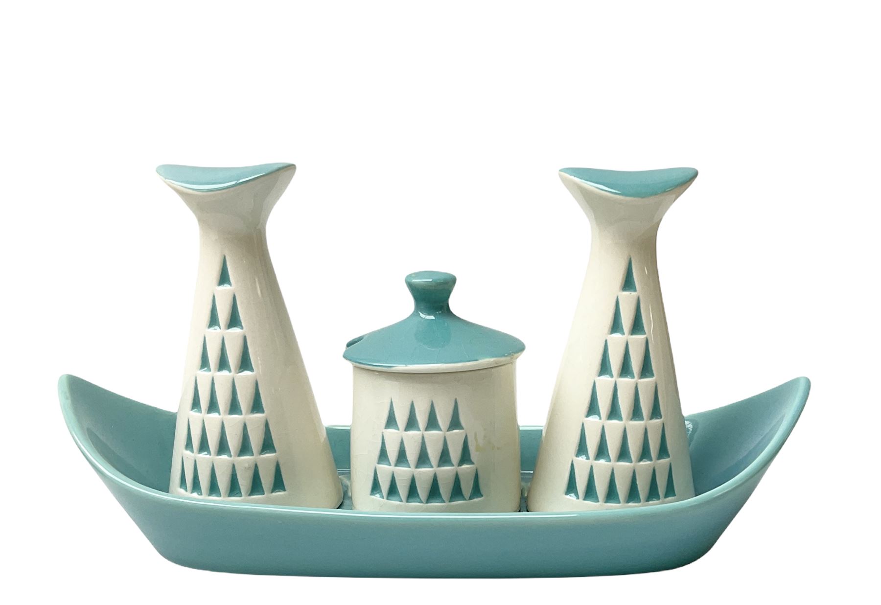 Hornsea condiment set - Image 2 of 19