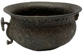 Small antique Chinese bronze censer