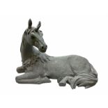 Composite model of a recumbent unicorn