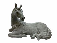 Composite model of a recumbent unicorn