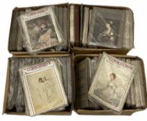 Large collection of Connoisseur Magazine including the first volume