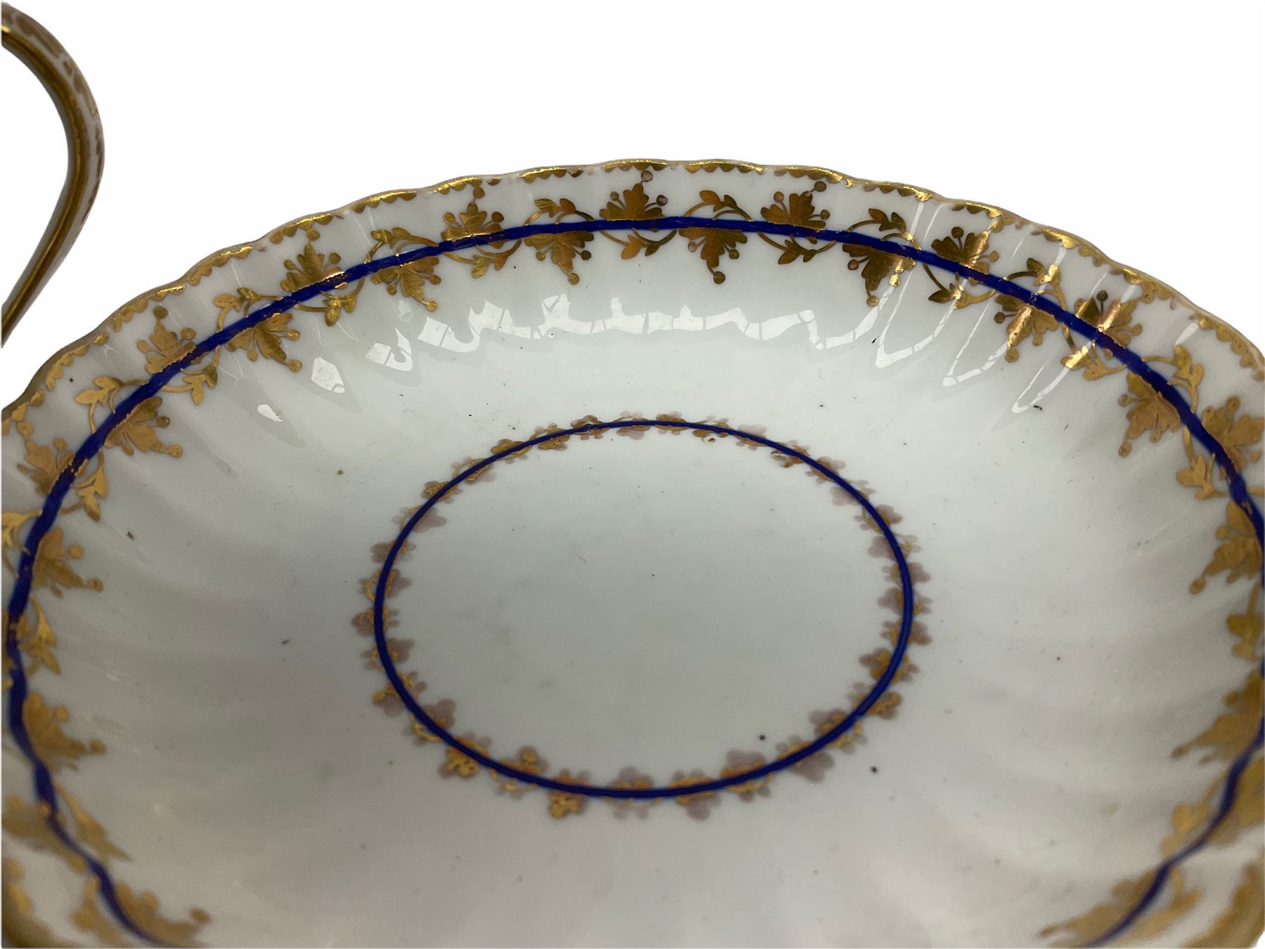 Early 19th century Derby teacup and saucer - Image 6 of 7