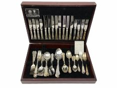 Canteen of silver plated Arthur Price of England cutlery