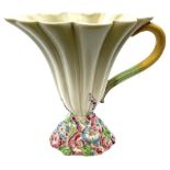 Clarice Cliff Newport Pottery handled vase/jug