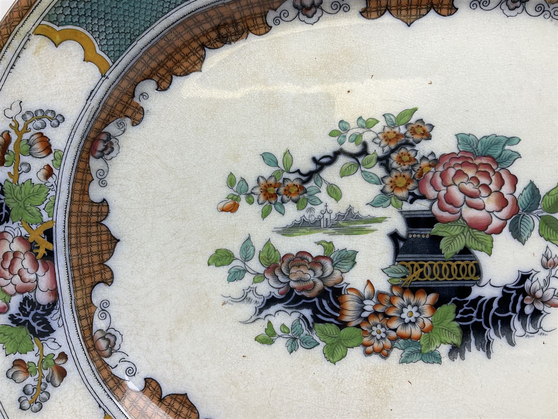 Victorian Turner & Tomkinson peel pattern ironstone dinner wares - Image 13 of 16