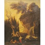 A Follini (Italian 19th century) after Vernet Giuseppe: Landscape (Paesaggio) copied from the origin
