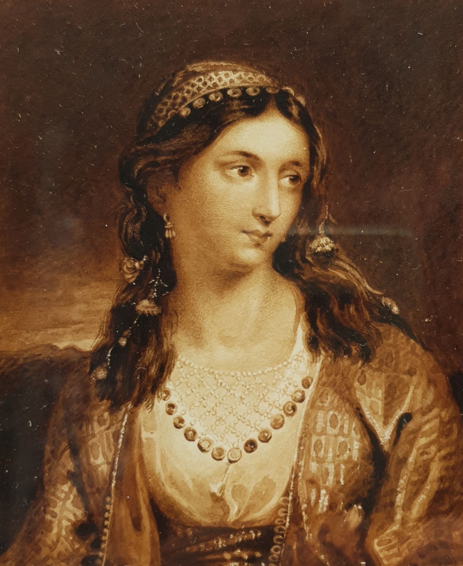 MEH (19th century): Lady with Hairband